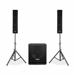 Vonyx Packs & Sets Sono VX880BT 2.1 Ensemble D'enceintes Actives