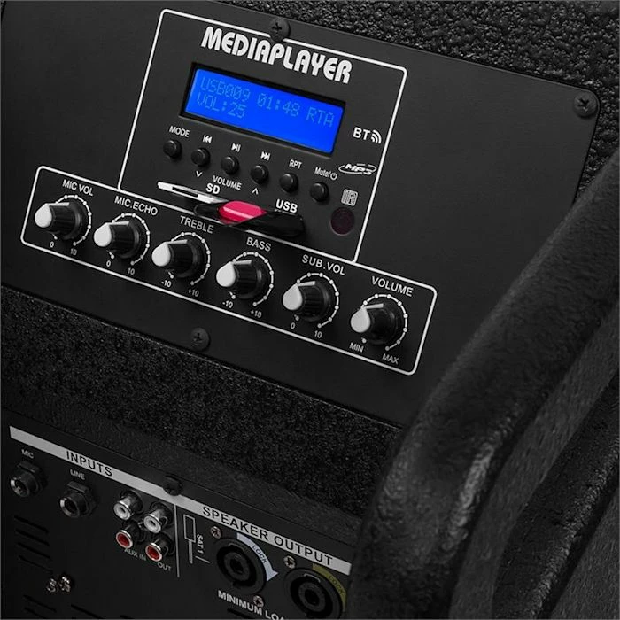 Vonyx Enceintes De Sono VX1050BT Kit D'enceintes Actives – Image 2