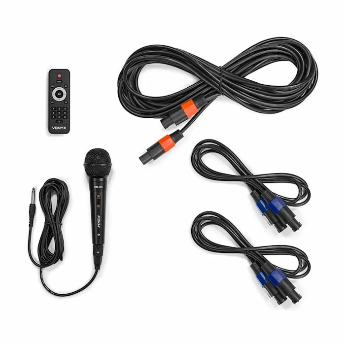 Vonyx Enceintes De Sono VX1050BT Kit D'enceintes Actives – Image 3