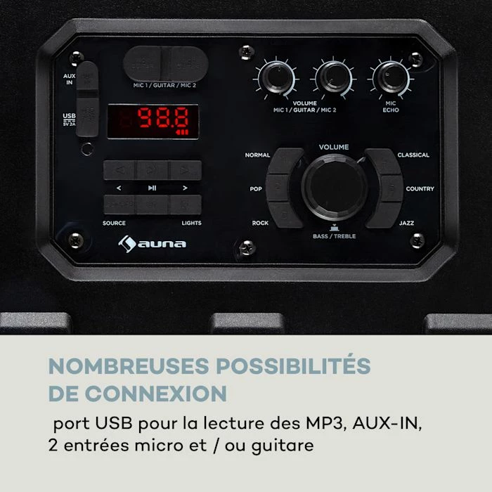 Auna Packs & Sets Sono Spencer Enceinte De Sono Mobile – Image 6