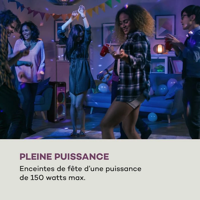 Auna Enceintes De Sono Enceinte DJ Clubmaster – Image 2