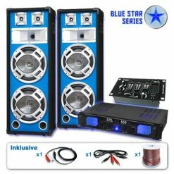 Electronic-Star Packs Sono Classés Selon Les Performances Blue Star Series Bassveteran USB Système De Sono
