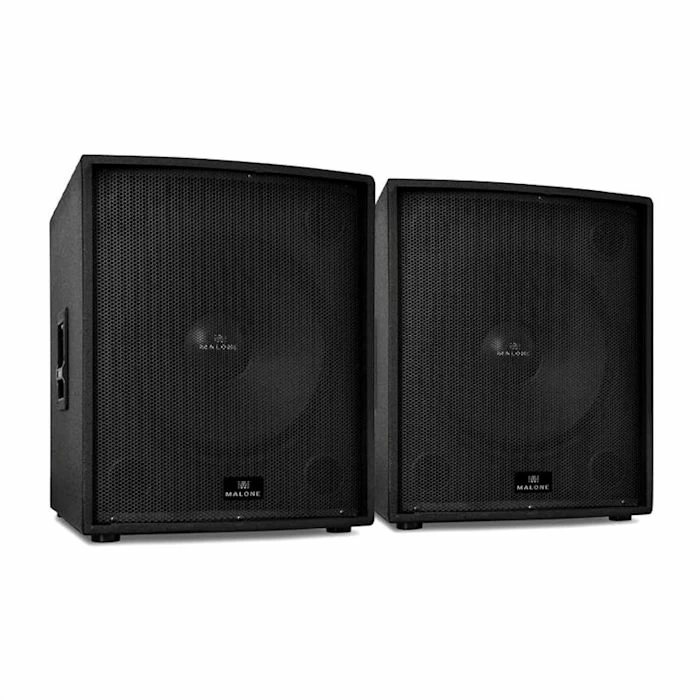 Malone Subwoofers Sono PW-18A-M Subwoofer Actif De Sono