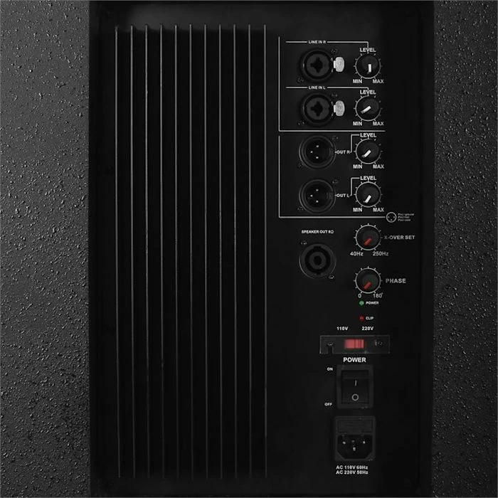 Malone Subwoofers Sono PW-18A-M Subwoofer Actif De Sono – Image 3