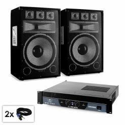 Electronic-Star Packs Sono Classés Selon Les Performances Saphir Series "Warm Up Party TX15" Système De Sono