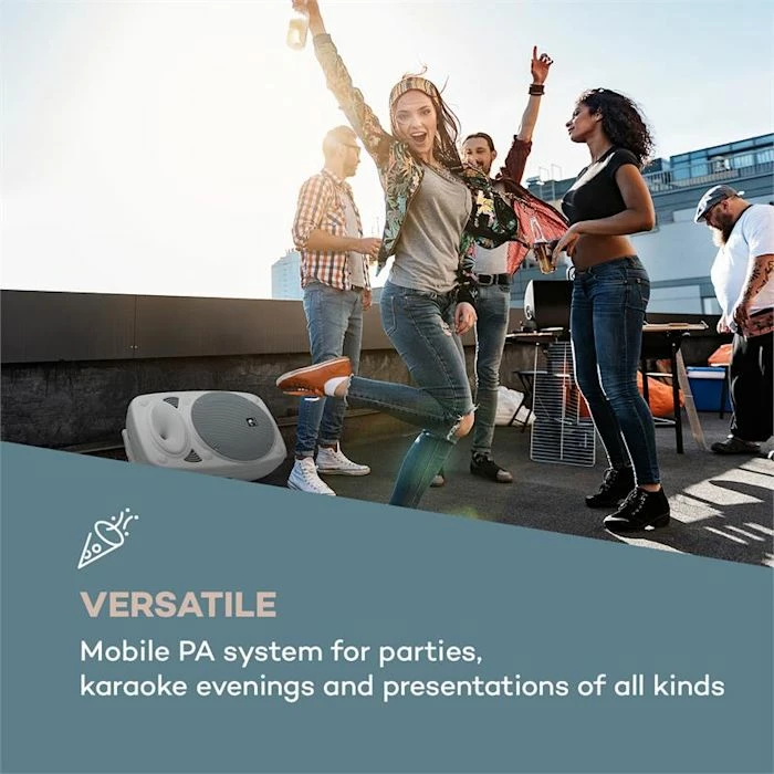 Auna Packs & Sets Sono Streetstar 12 Système De Sono Mobile – Image 2