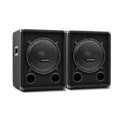 Auna Pro Subwoofers Sono PW-1010-SUB MKII Paire De Subwoofers De Sono Passifs