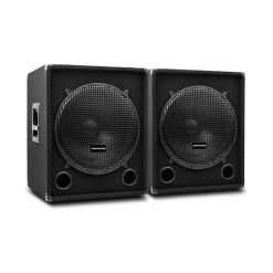 Auna Pro Subwoofers Sono PW-1018-SUB MKII Paire De Subwoofers De Sono Passifs